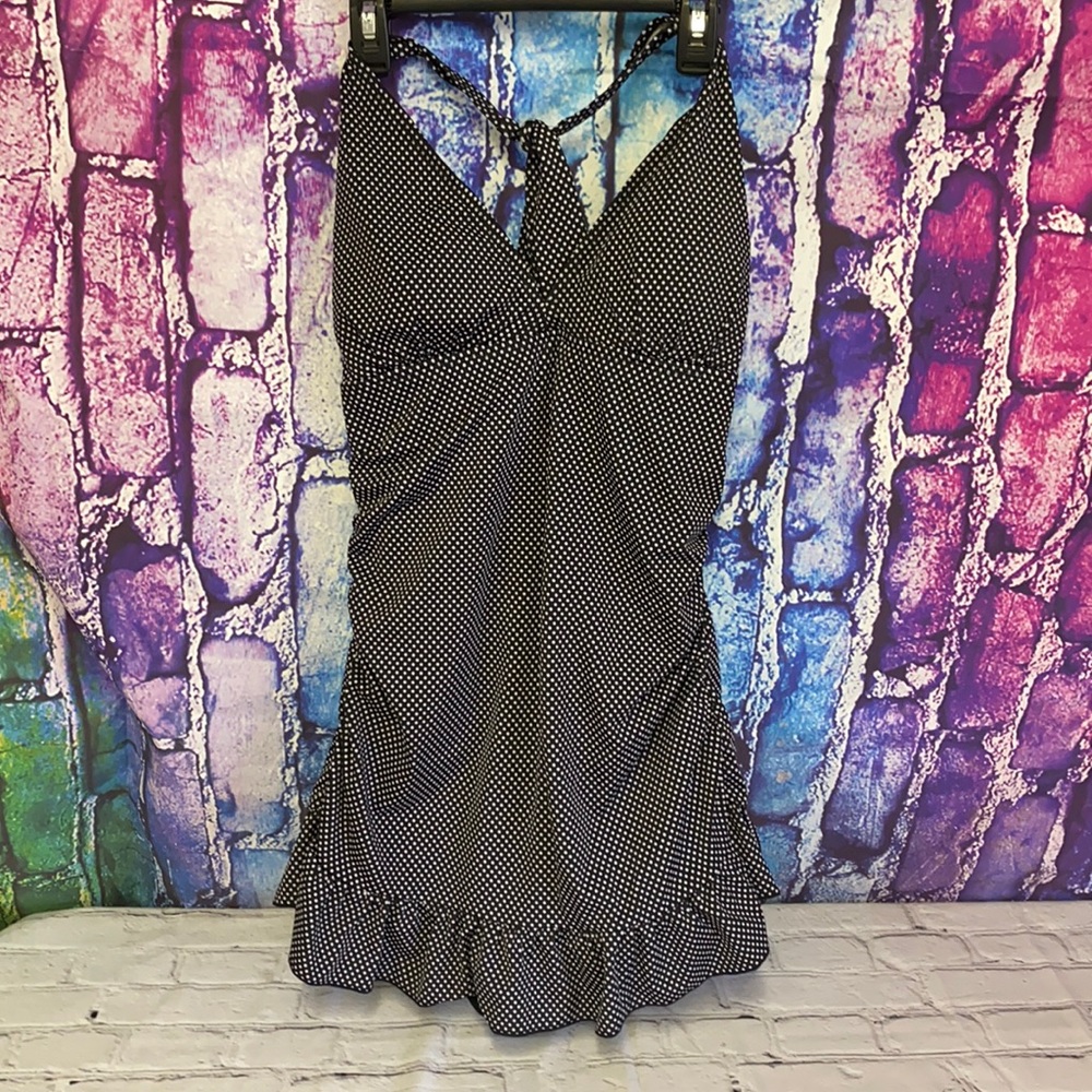 Fashion Bug Polka Dot One piece-Size 14
